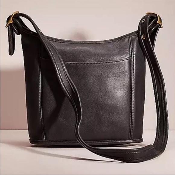 Coach Vintage Black Slim Duffle Sac Bag - Picture 1 of 7